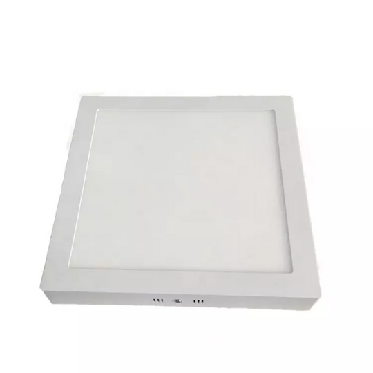PLAFON LED 24W SOBREPUESTO CUADRADO LUZ CALIDA / FRIA