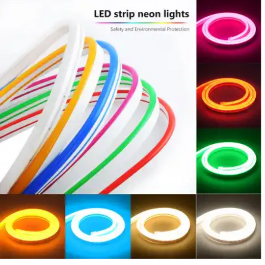 CINTA DE LUZ LED NEON 5 MTS TRANSFORMADO 12V