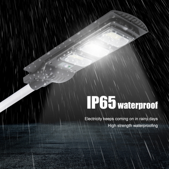 FOCO SOLAR LED 120W SENSOR DE MOVIMIENTO + SOPORTE DE INSTALACION
