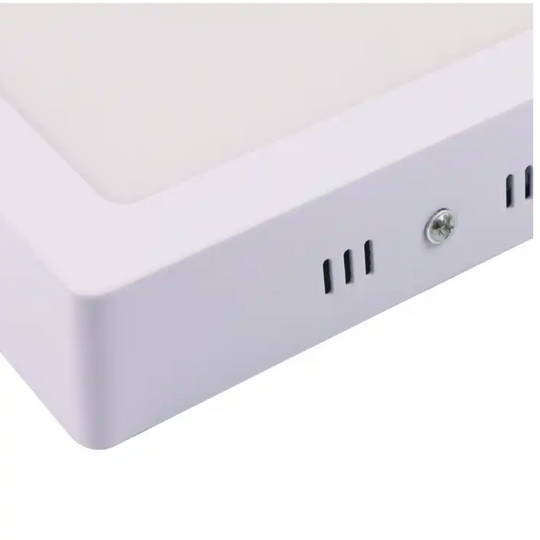 PLAFON LED 24W SOBREPUESTO CUADRADO LUZ CALIDA / FRIA