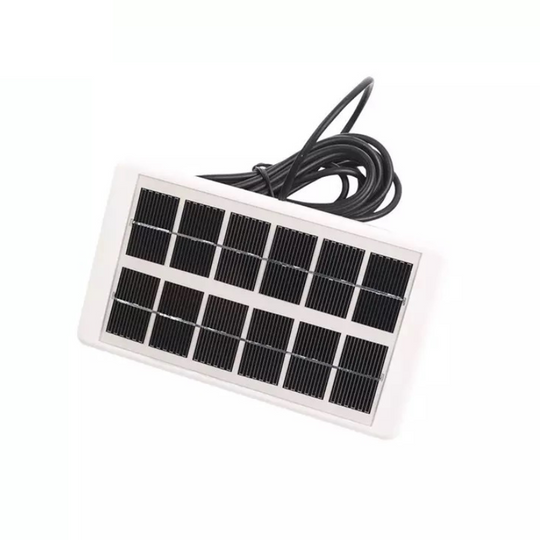 AMPOLLETA SOLAR LED DE EMERGENCIA RECARGABLE / PANEL SOLAR INDEPENDIENTE
