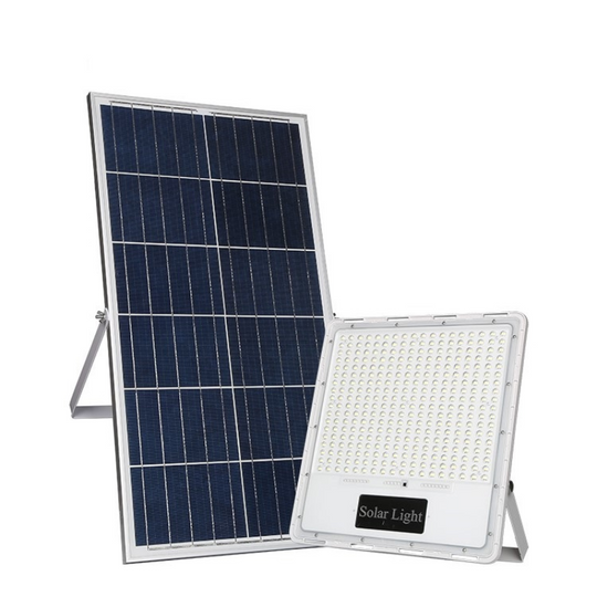 REFLECTOR SOLAR LED CUERPO ALUMINIO 400W BATERIA LiFePo4 30Ah