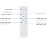 REFLECTOR SOLAR LED CUERPO ALUMINIO 100W BATERIA LiFePo4 15Ah