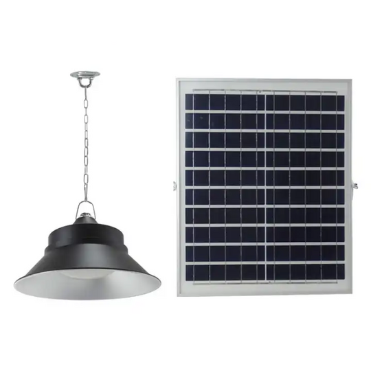 FOCO SOLAR TIPO CAMPANA 100W / BATERIA LiFePo4 20AH