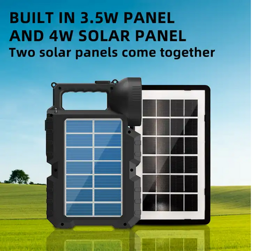 KIT SOLAR DE CAMPING E ILUMINACION CL-810