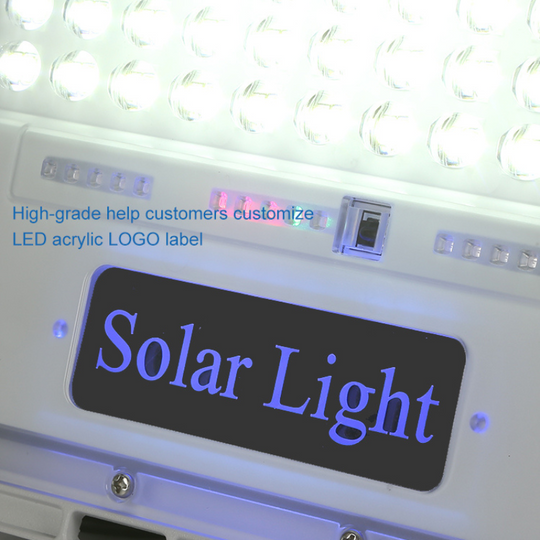 REFLECTOR SOLAR LED CUERPO ALUMINIO 200W BATERIA LiFePo4 20Ah