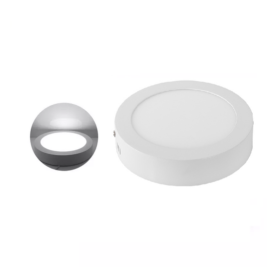 PLAFON LED 24W SOBREPUESTO CUADRADO LUZ CALIDA / FRIA