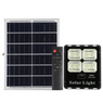 REFLECTOR SOLAR LED CUERPO ALUMINIO NEGRO 100W BATERIA LiFePo4 15AH