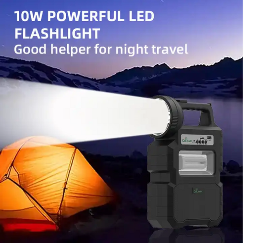 KIT SOLAR DE CAMPING E ILUMINACION CL-810