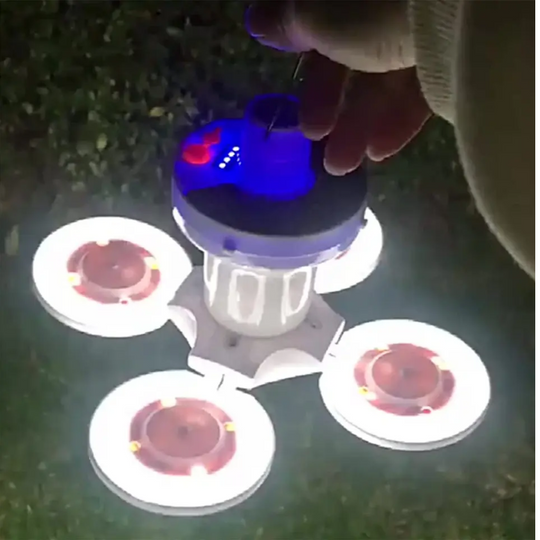 AMPOLLETA SOLAR LED DE EMERGENCIA RECARGABLE / 40 W