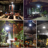 FOCO SOLAR TIPO CAMPANA 100W / BATERIA LiFePo4 20AH