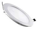 Foco Panel Led 12w Embutido Redondo Luz Calida