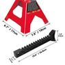 CABALLETES/SOPORTE DE ACERO 3 TON. PACK 2 UNDS.