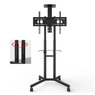SOPORTE CON ESTANTE PARA TV AJUSTABLE CON RUEDAS 32" A 70"